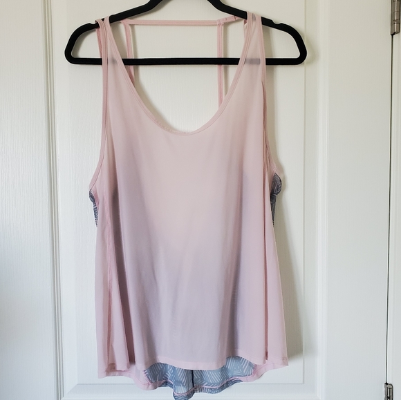 LULULEMON Pink Singlet Size 10